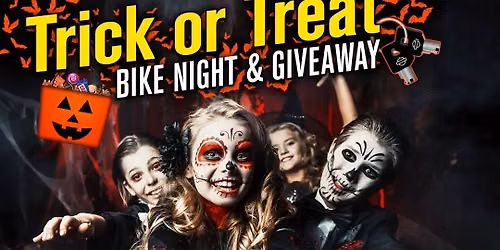 Trick or Treat Bike Night & Live Giveaway