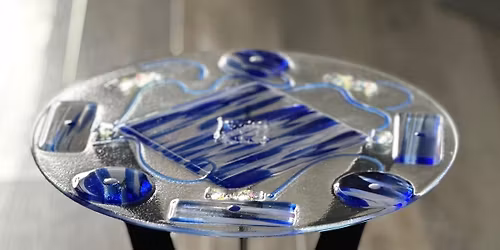 03\/24\/26 - Fused Glass Plant Stand at Kaleidoscope