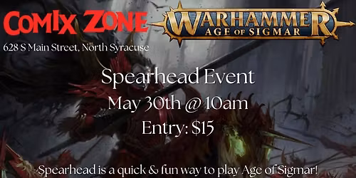 Warhammer Age of Sigmar Spearhead Event