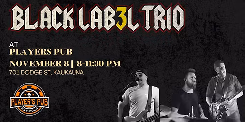 Black Label Trio @ Players Pub - Kaukauna