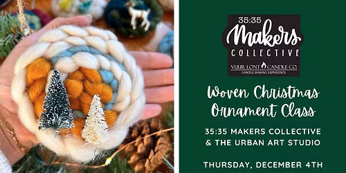 Woven Christmas Ornament Class