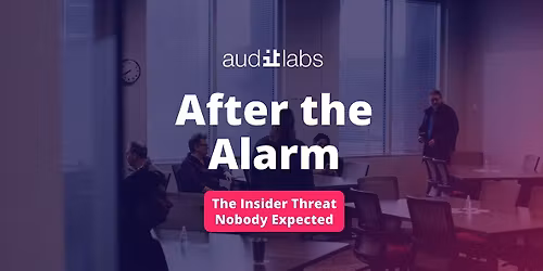 After the Alarm: The Insider Nobody Expected