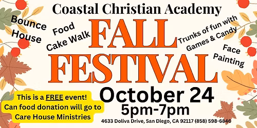 CCA Fall Festival