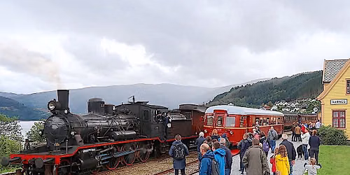 Gamle Vossebanen - Stordriftsdag - med spisevogn - og flere tog p\u00e5 skinnene! - 13. september 2026