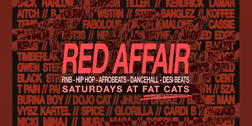 RED AFFAIR | The Official RnB & HipHop Session