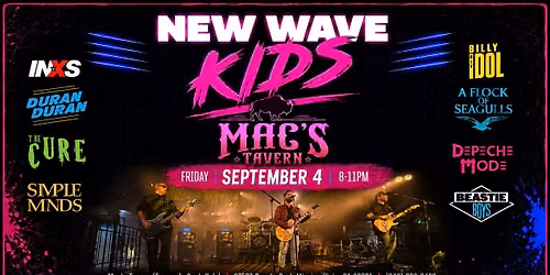 New Wave Kids at Mac's Tavern (Formerly Costello's)