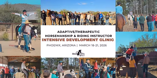 Adaptive\/Therapeutic Horsemanship & Riding Instructor Intensive Development Clinic