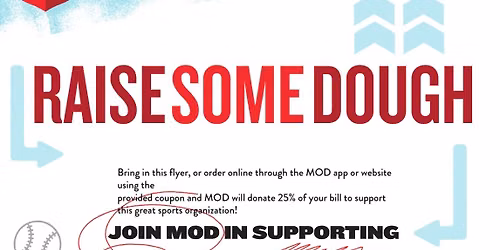Orchard Farm Jr. Eagles Cheer Mod Pizza Fundraiser