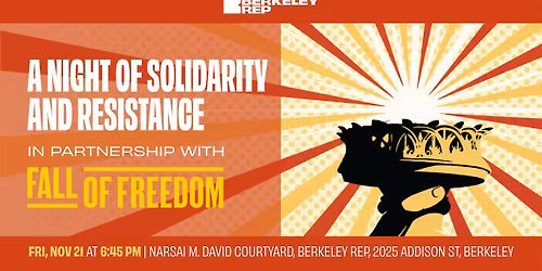 A Night of Solidarity and Resistance in partnership with Fall of Freedom