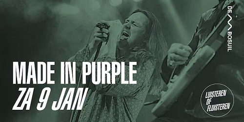 Made in Purple | De Bosuil