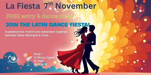 LA FIESTA | Bachata Fever Friday Night Social Dancing