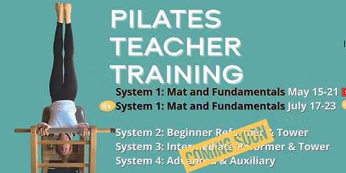 Briggs Pilates Teacher Training: Mat & Fundamentals (Cohort B)