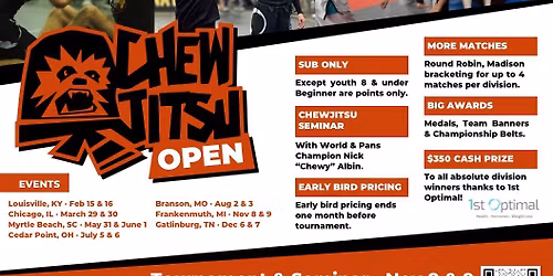 Chewjitsu Open Frankenmuth \u201825