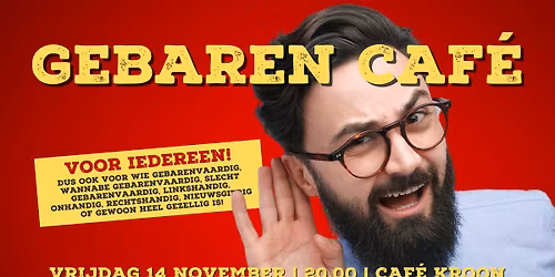 Gebaren Caf\u00e9 Arnhem