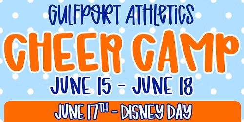Gulfport Athletics Cheer Camp!