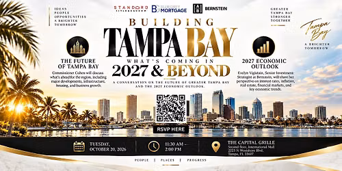 BUILDING TAMPA BAY WHAT\u2019S COMING IN 2027 & BEYOND