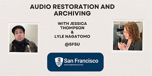 Audio restoration and archiving at SFSU