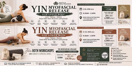 Yin Myofascial Release Workshop: Release Deep Tension & Move Better