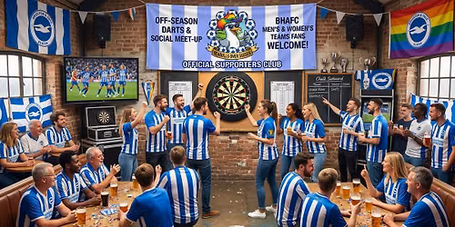 Seagulls over Sussex darts and social night 