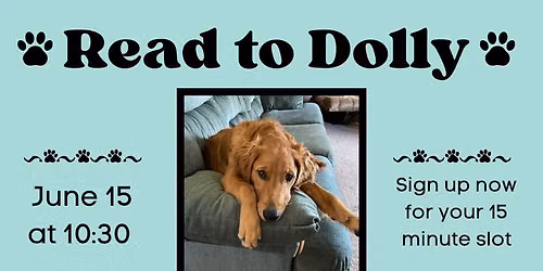 Read with Dolly (all ages)