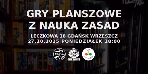 Nauka gier planszowych w Polufce! Poniedzia\u0142kowe spotkania w Gda\u0144sku