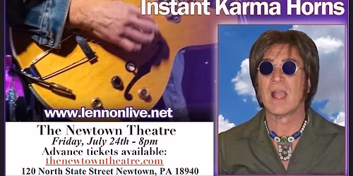 Imagine LENNON LIVE - The Newtown Theatre