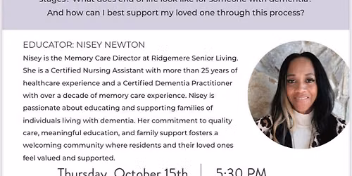 Dementia education!