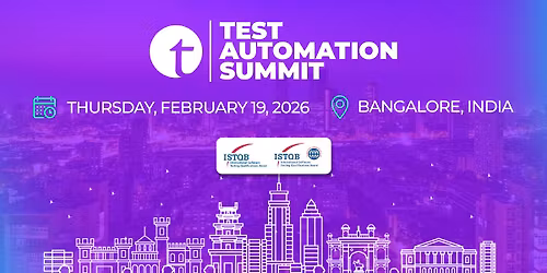 Test Automation Summit | Bangalore