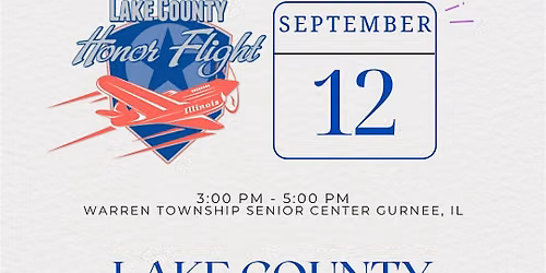 September Lake County Honor Flight Reunion