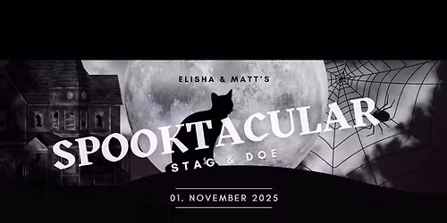 Elisha & Matt\u2019s Spooktacular Stag & Doe