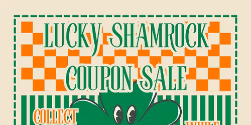 Lucky Shamrock Coupon Sale