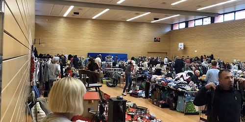 Hallen-Flohmarkt in der Wildeckhalle in Abstatt