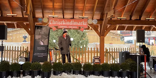 Chad "Crooner" Brown @ ChristKindlMarkt Carmel