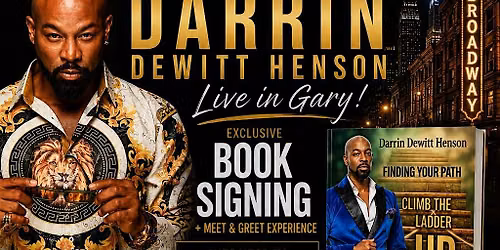 Darrin Dewitt Henson - Live in Gary - Book Signing