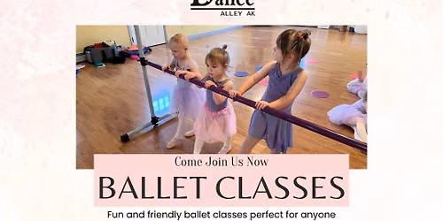 Ballet Classes - Ages 2.5 and up 
