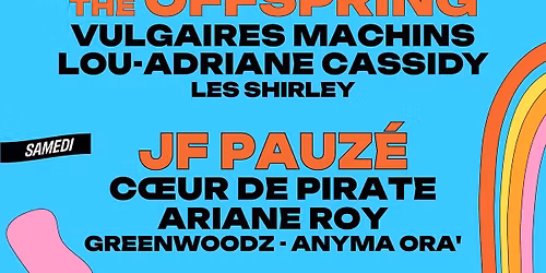 THE OFFSPRING \/ Sc\u00e8ne Loto-Qu\u00e9bec \/ Festival de la poutine de Drummondville 
