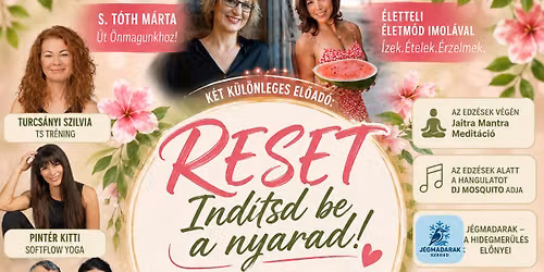 RESET - Indítsd be a nyarad! — Közép kikötő sor 5, Szeged, Hungary, 6726