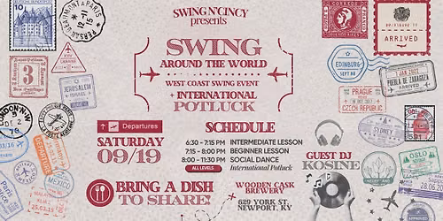 Swing Around The World: A West Coast Swing Event
