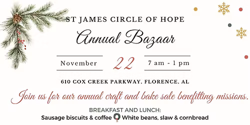 St. James Circle of Hope Annual Bazaar