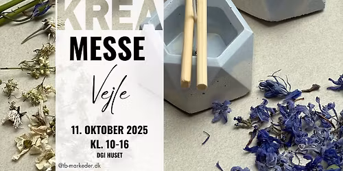 Vejle KREA-messe 11. oktober 2025