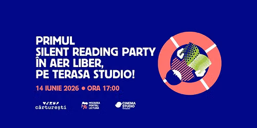 Primul #SilentReadingParty \u00een aer liber, pe Terasa Studio!