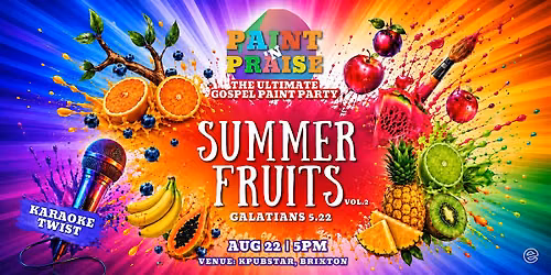 Paint N  Praise - Gospel Karaoke Paint Party
