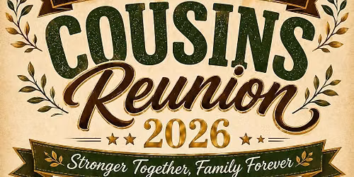 McKnight \u2022 Hayes \u2022 Craft Cousins Reunion