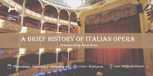 A Brief History of Italian Opera