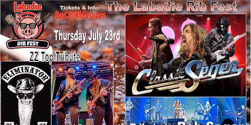 Classic Seger- Bob Seger Tribute  with  ZZ Top Tribute- Eliminator