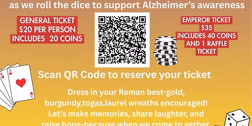 All roads lead to Rome Casino Night Alzheimer\u2019s Fundraiser 