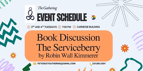 Book Discussion - The Serviceberry by Robin Wall Kimmerer
