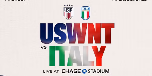 USWNT vs. Italy