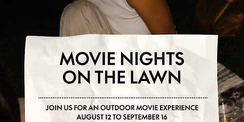 MOVIE NIGHT ON THE LAWN