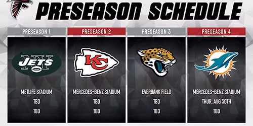 Preseason Game 1: TBD at Atlanta Falcons